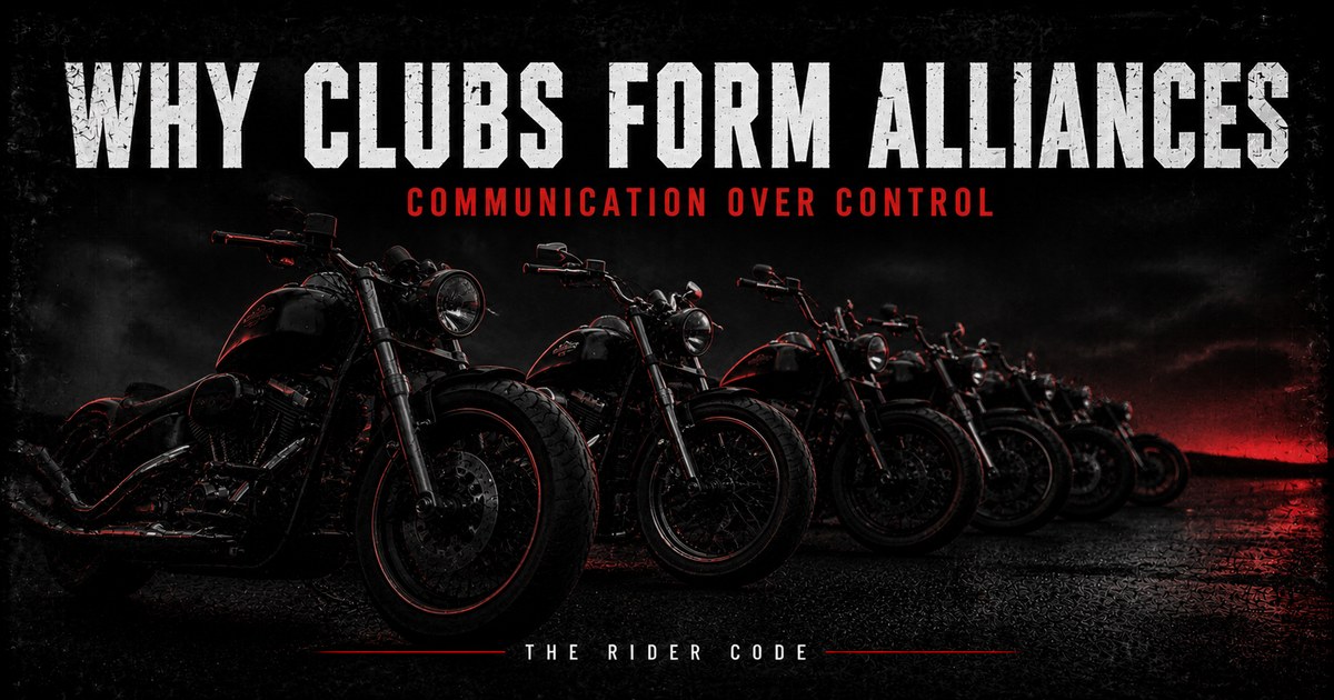Motorcycle Rider Code Why Motorcycle Clubs Form Alliances | The Rider Code