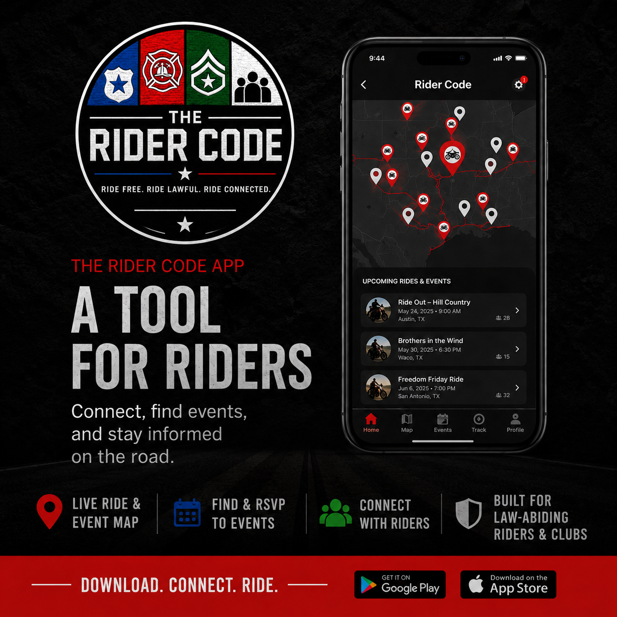 Motorcycle Rider Code Rider Code Doctrine Communication and Connection for La…